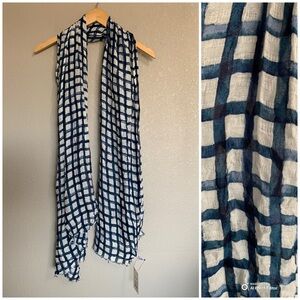 🍉3/$15🍉 A New Day Blue & White Scarf NWT